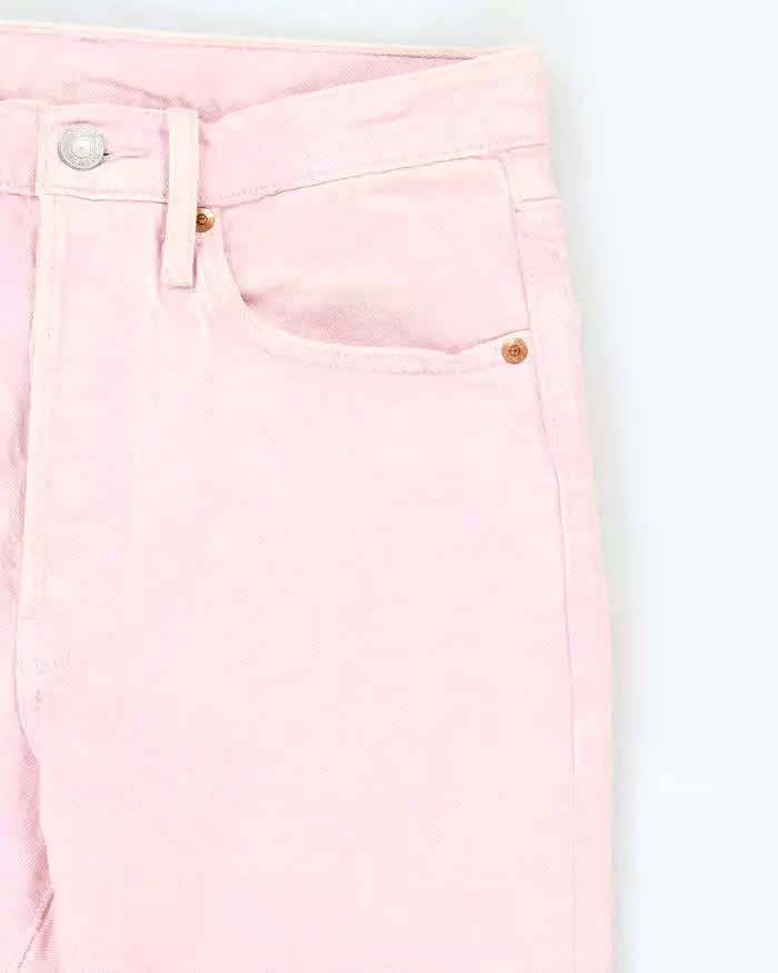 00s Levi's 501 Pink Jeans - W29 L30