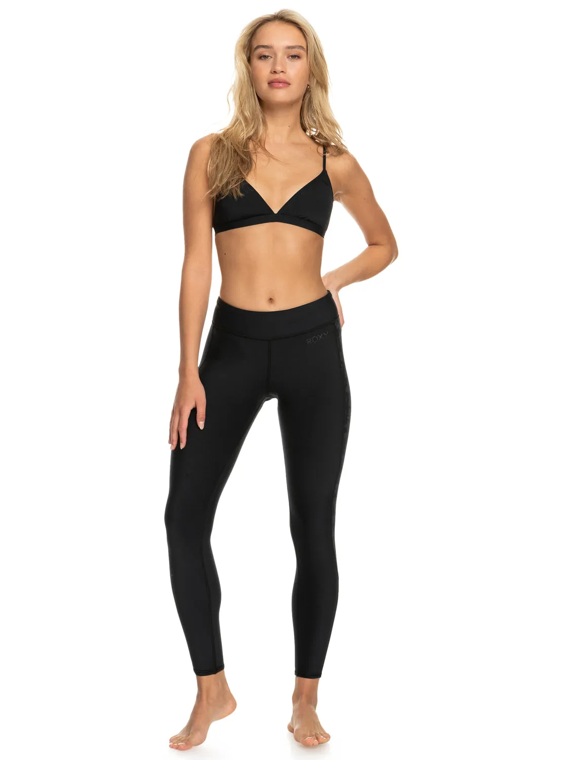 1mm Swell Series Neoprene Surf Leggings - Black