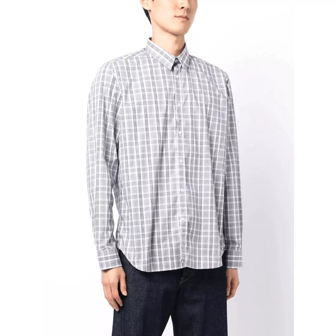 5425 CHECK SHIRT GREY