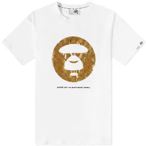 AAPE Dope Moon Face T-ShirtWhite