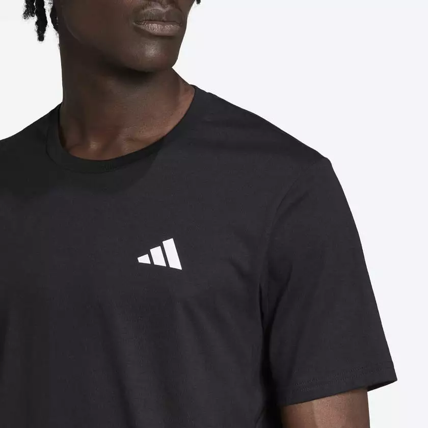 ADIDAS MEN'S TRAIN ESSENTIALS BLACK TEE