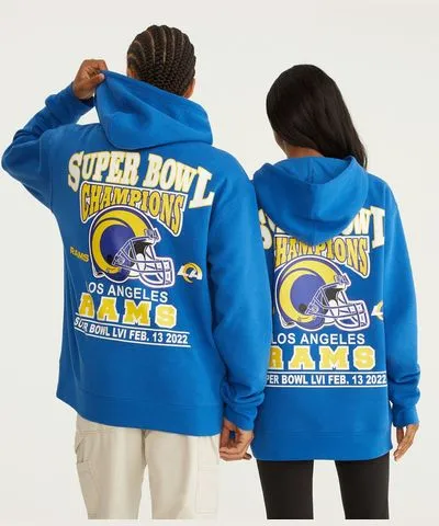 Aeropostale Los Angeles Rams Super Bowl Pullover Hoodie