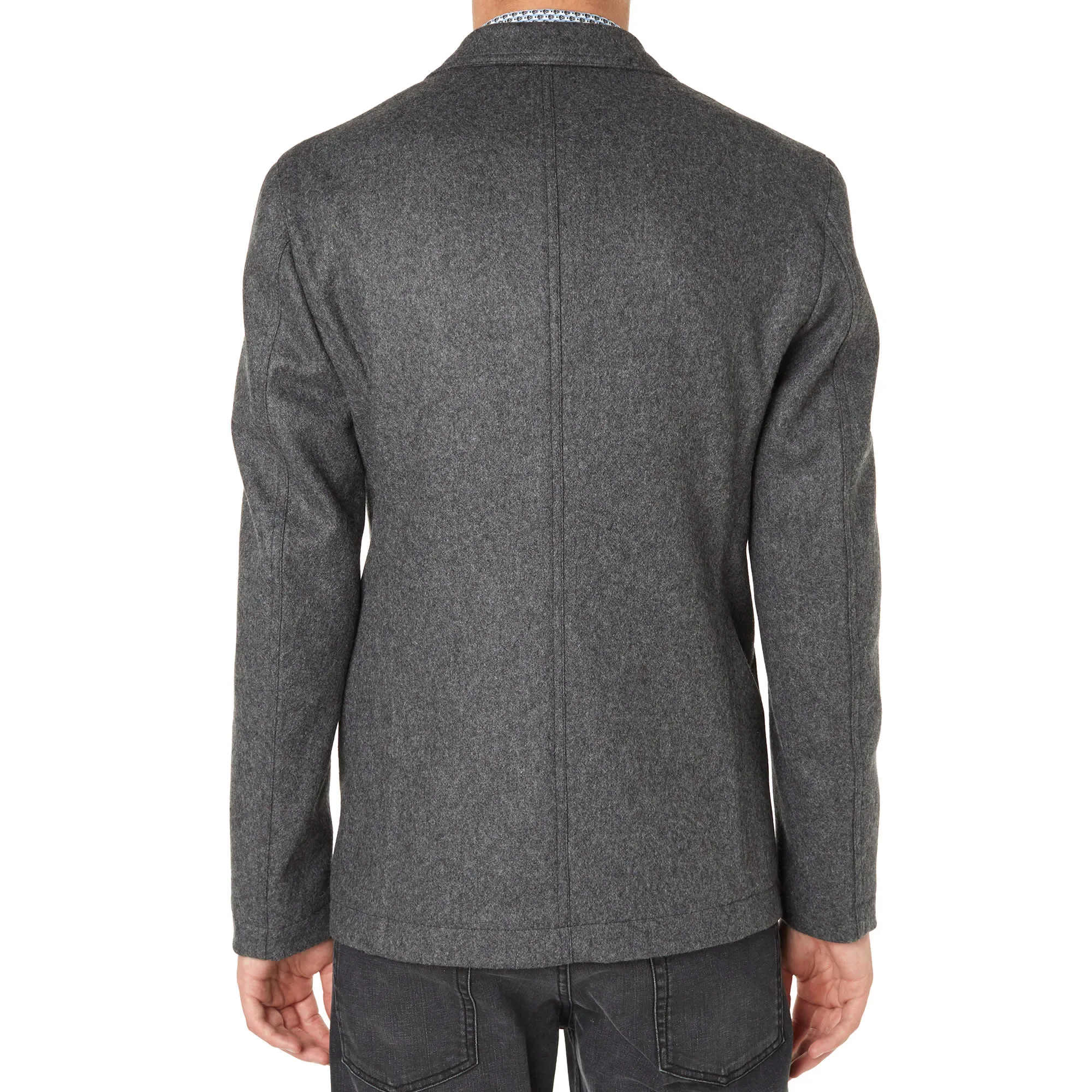 Alexander McQueen Wool Hunting BlazerGrey