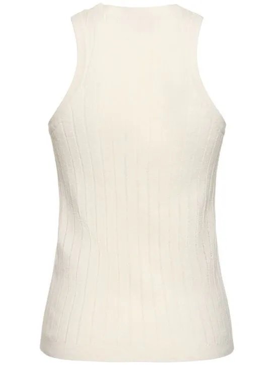 ANINE BING  |Wool Plain Tanks & Camisoles