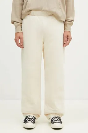 A.P.C. cotton joggers Jogging Cutback beige color smooth COHFL-M28091