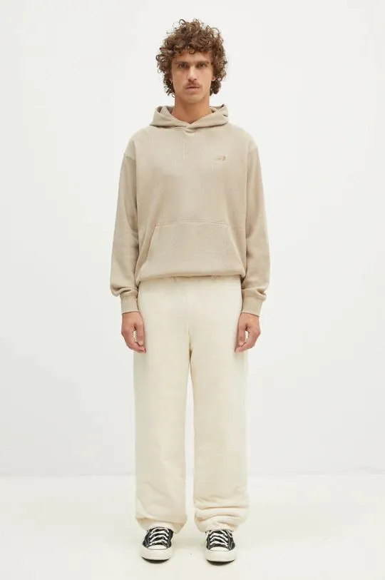 A.P.C. cotton joggers Jogging Cutback beige color smooth COHFL-M28091