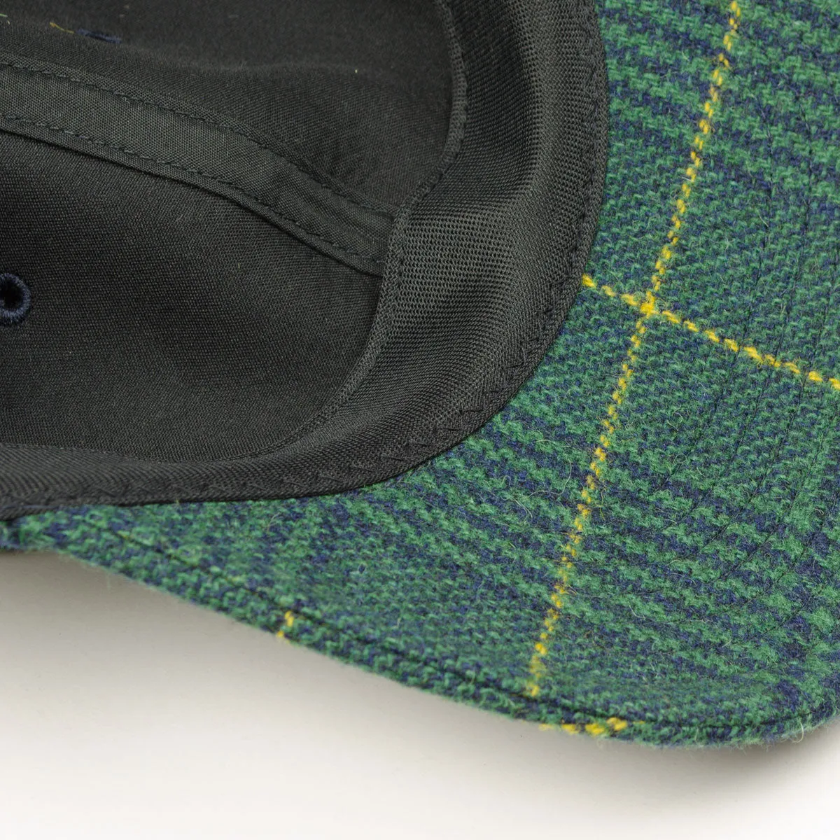 cableami - Wool Classic Check B.B. Cap - Green