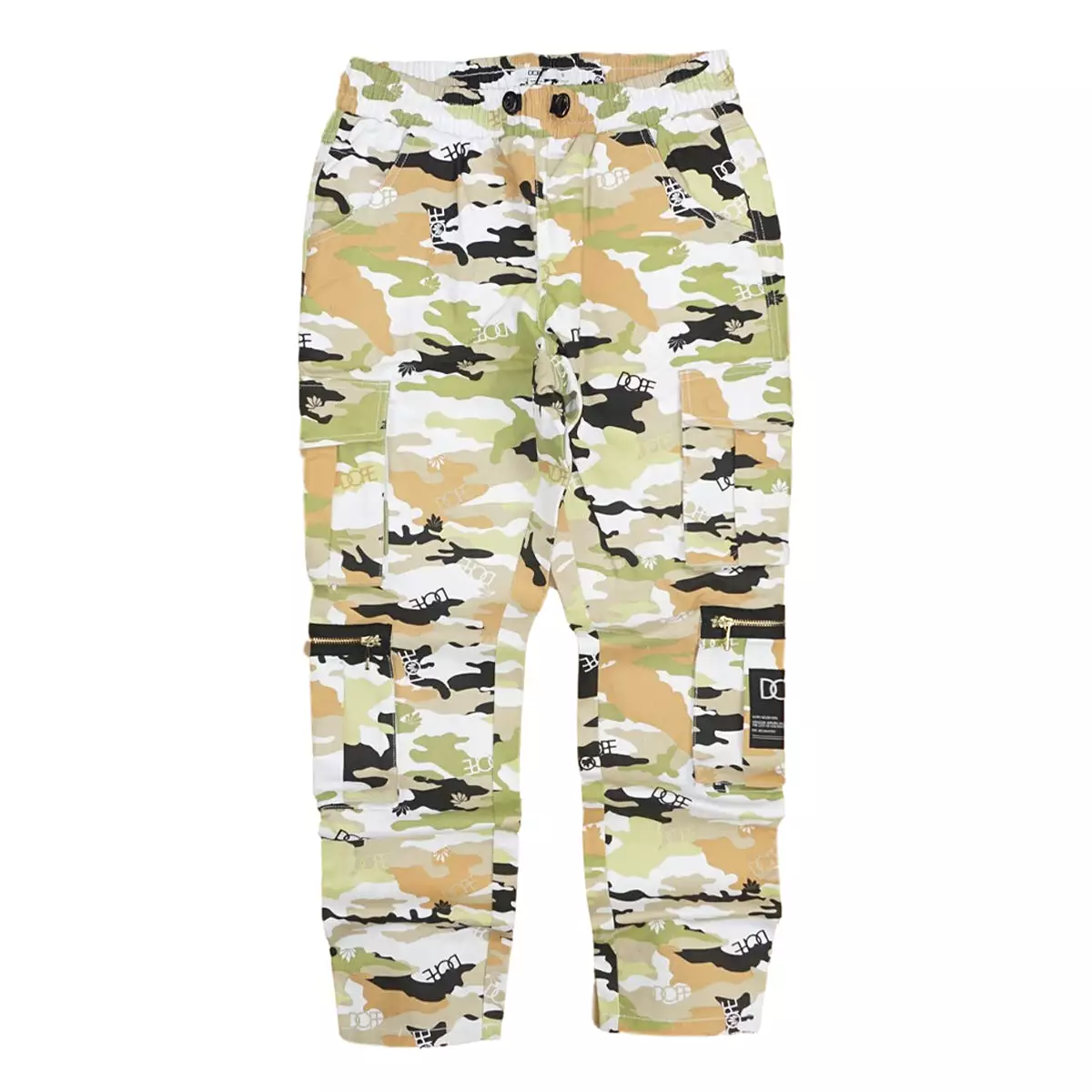 Camo Sateen Pants (Guac) / D11