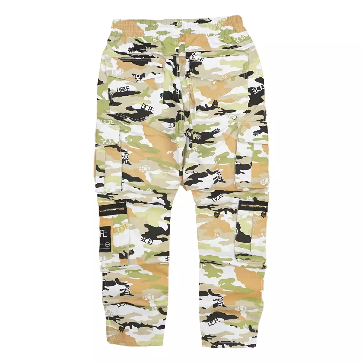 Camo Sateen Pants (Guac) / D11