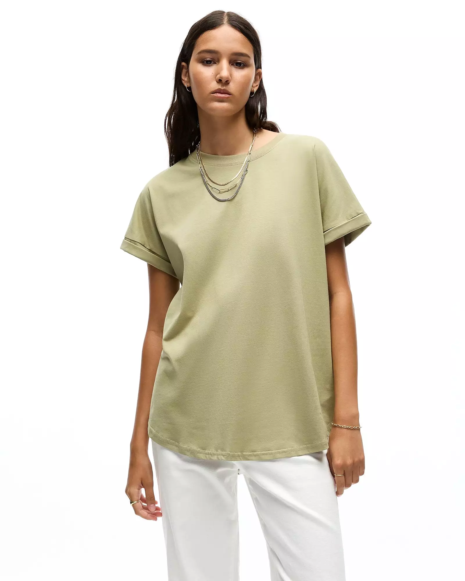 CELESTE T.SHIRT - LIGHT KHAKI