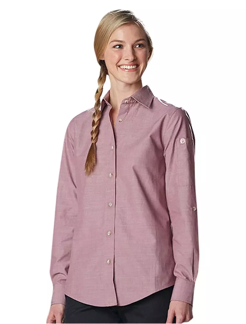 Chef Works Women's Chambray Dress Shirt