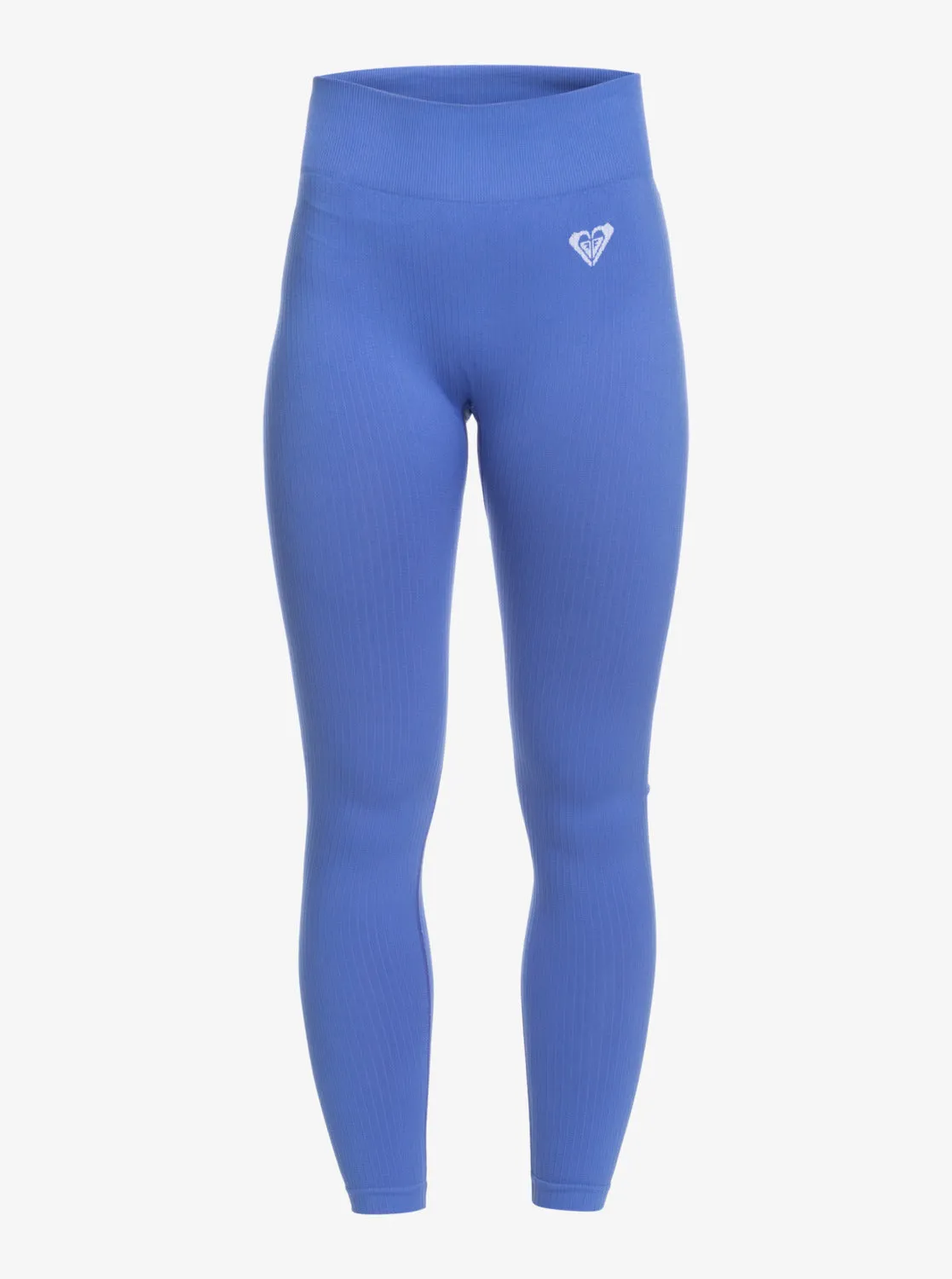 Chill Out Seamless Rib Leggings - Ultra Marine