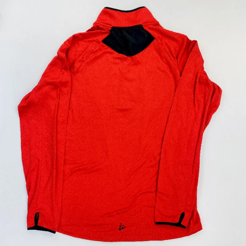 Craft  Core Trim Thermal Midlayer - Giacca in pile di seconda mano - Uomo - Rosso - XL