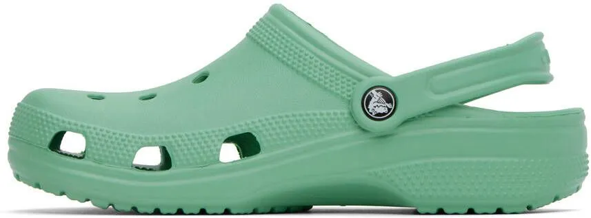 Crocs Green Classic Clogs