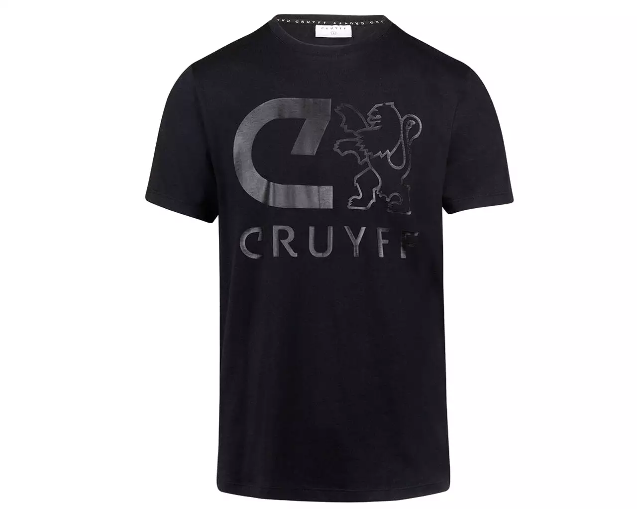 Cruyff Hernandez CSA213059 Crew Neck T-Shirt Black