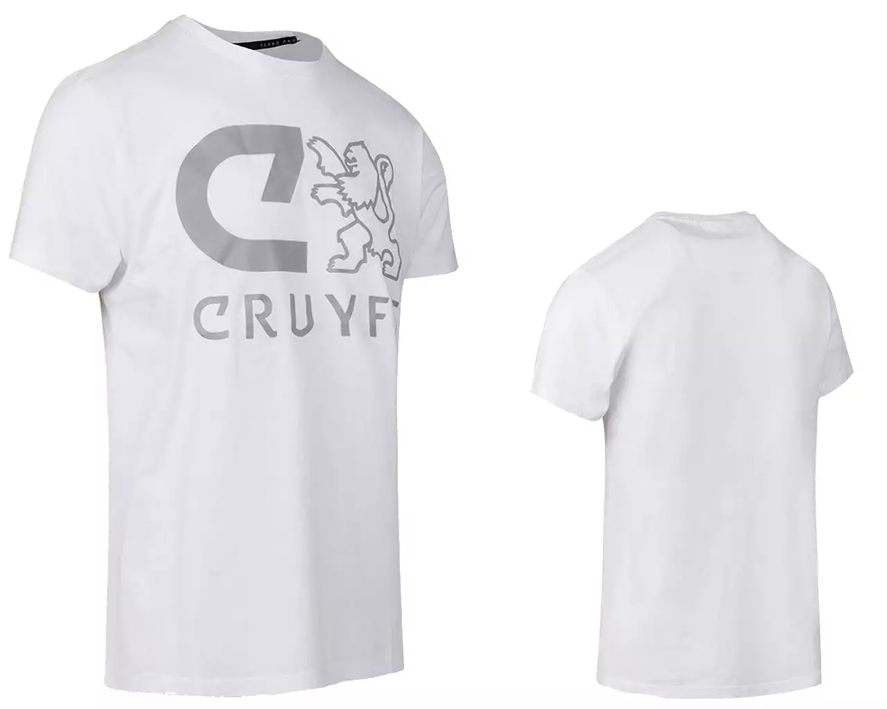 Cruyff Hernandez CSA213059 Crew Neck T-Shirt White