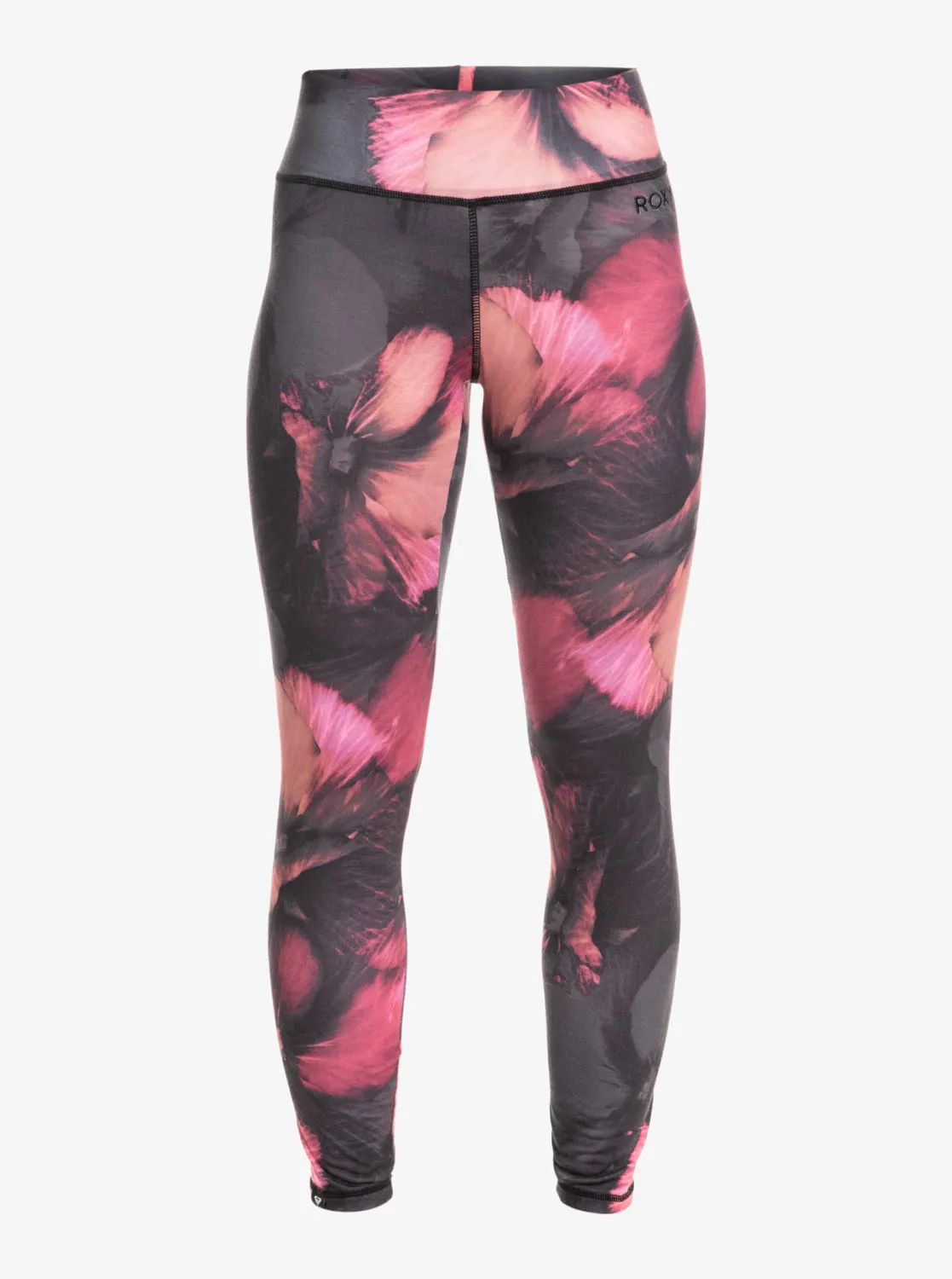 Daybreak Technical Base Layer Leggings - True Black Pansy Pansy