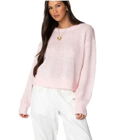 Edikted Women's Kyrah Oversized Knit Sweater