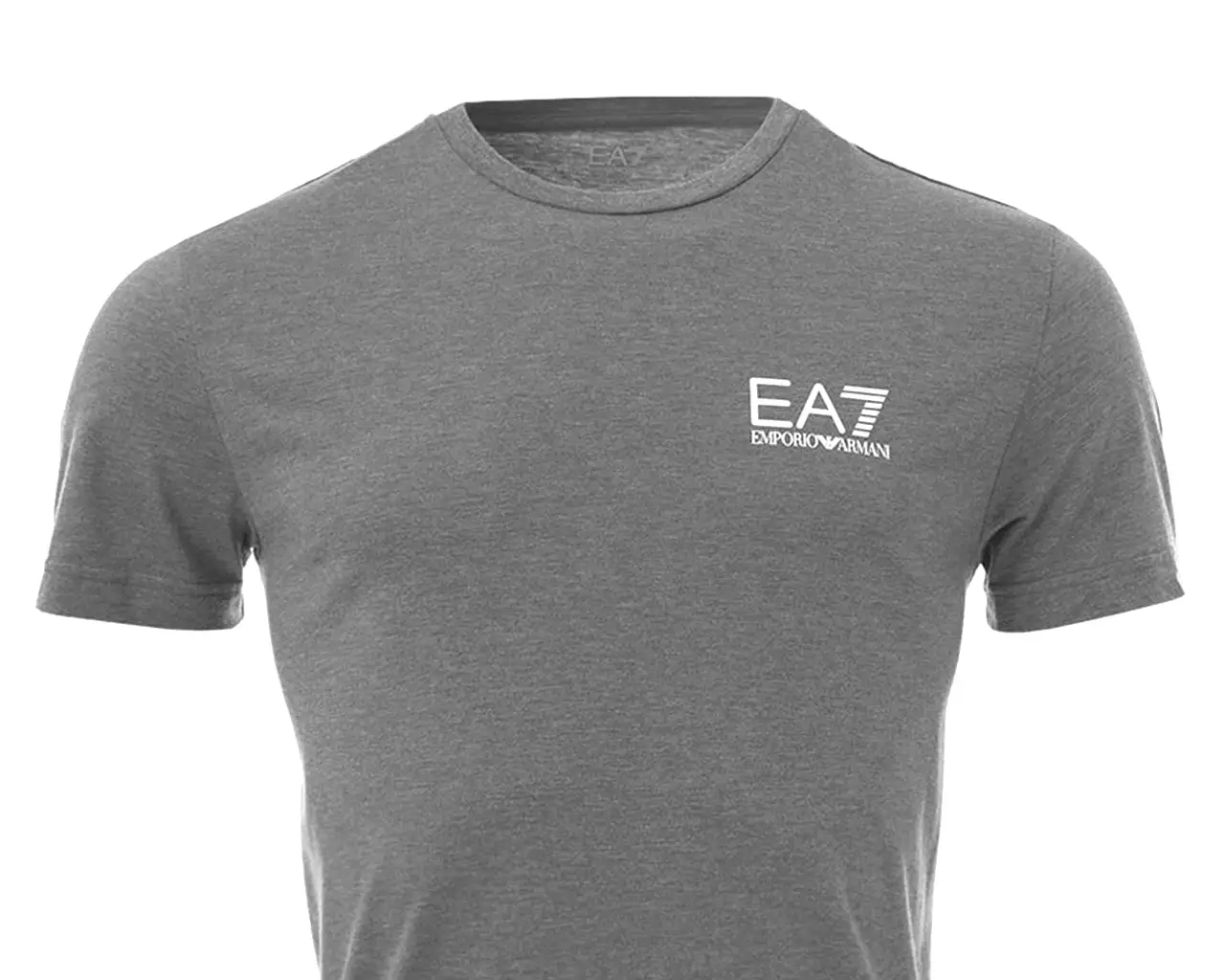 Emporio Armani 3GPT51 PJM9Z EA7 Crew Neck T-Shirt Grey