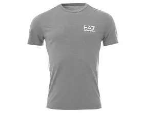 Emporio Armani 3GPT51 PJM9Z EA7 Crew Neck T-Shirt Grey