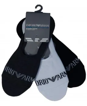 Emporio Armani  Socks 3 Pck Shoe Liner