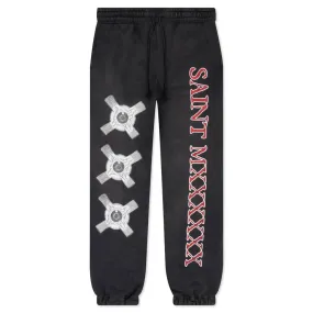 Eyeball Sweatpants - Black