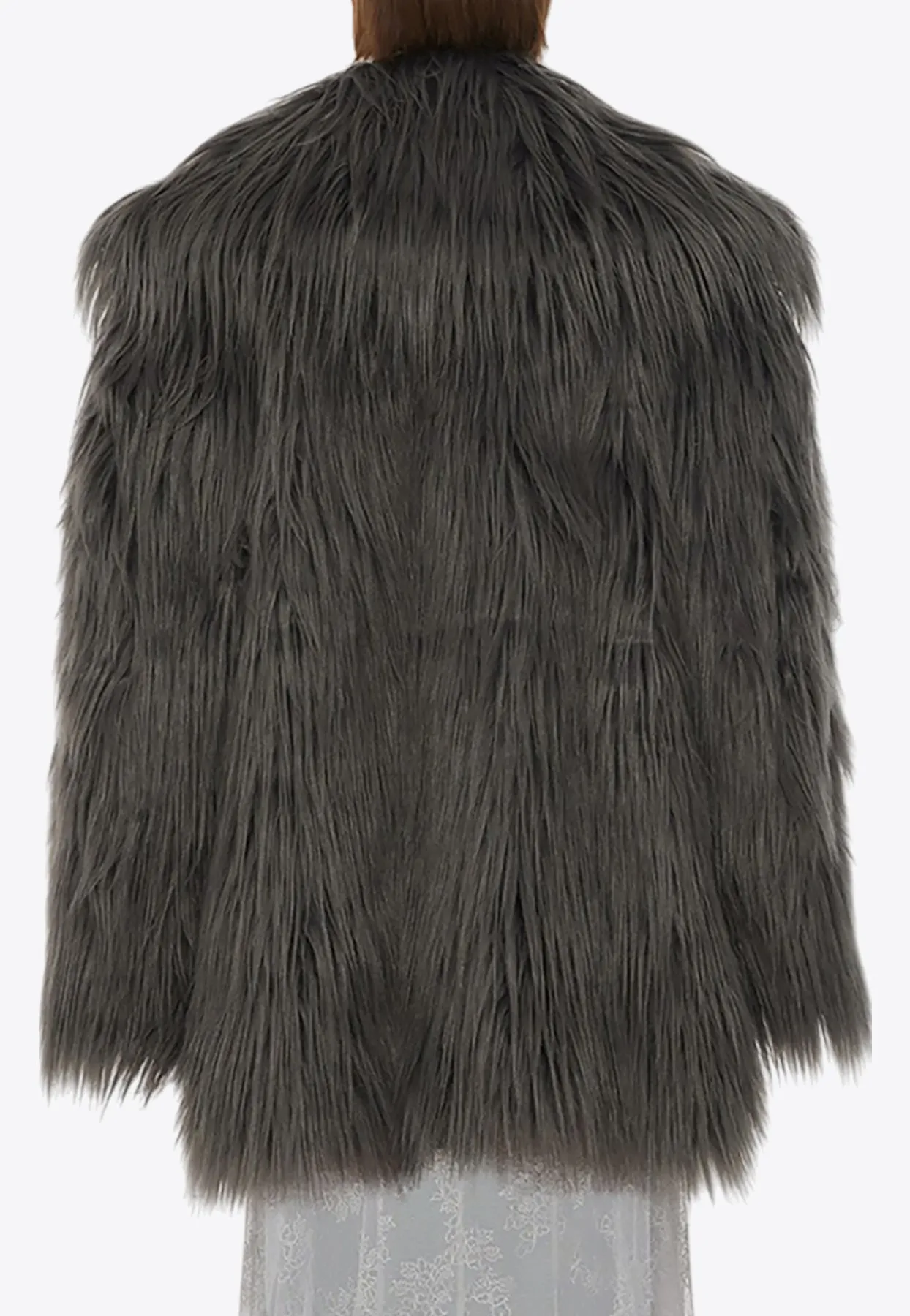 Faux-Fur Short Coat