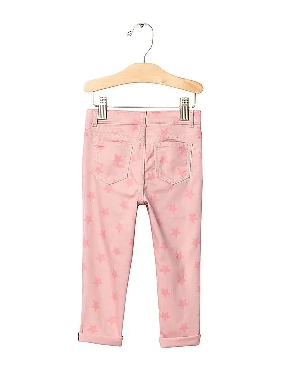 GAP Baby Pink 1969 Denim Girlfriend Jeans