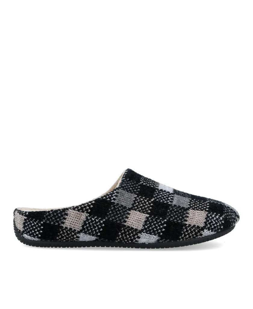 Garzón 16300.339 Checkered men's house slippers