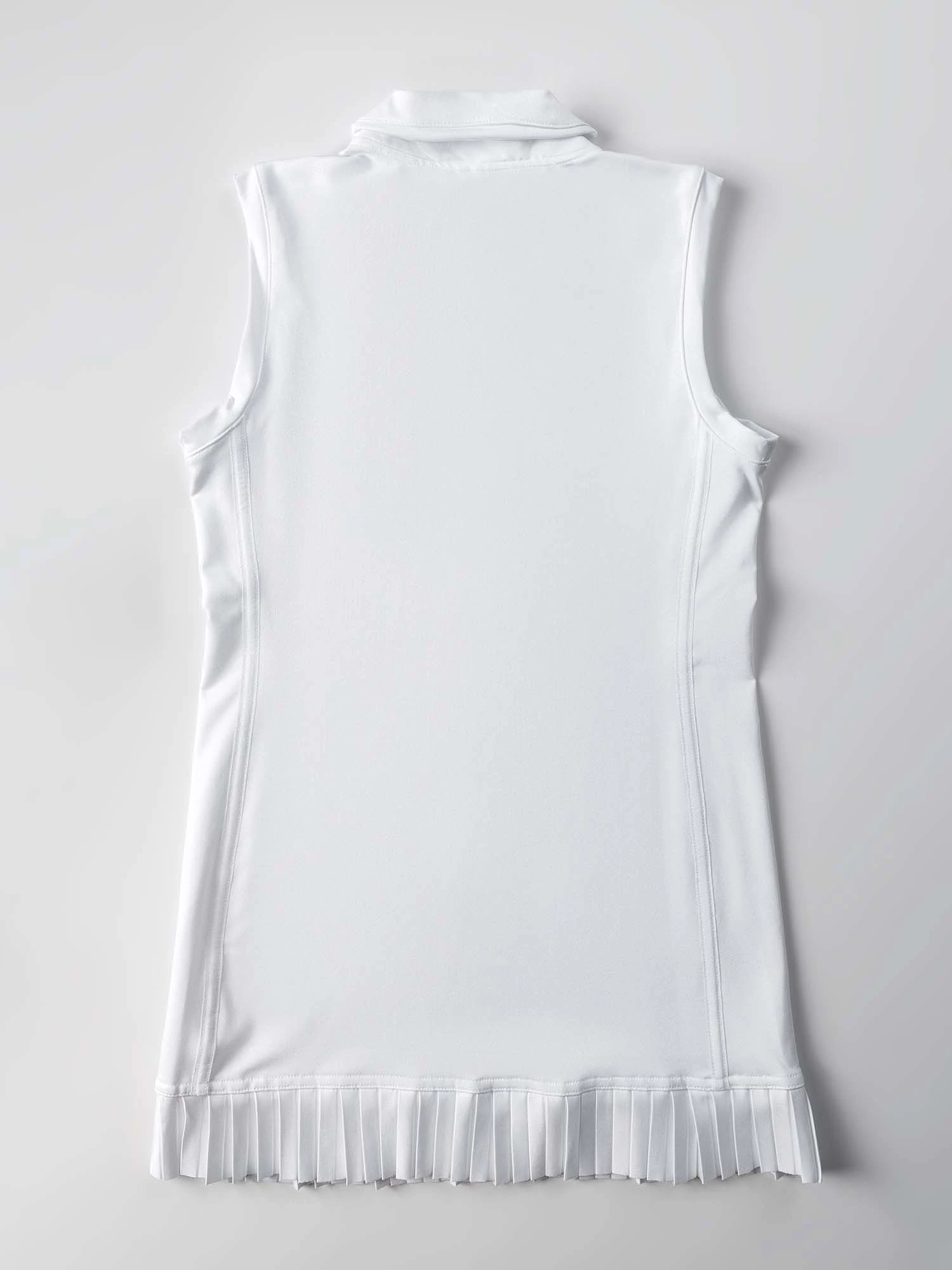 Girls Classic Tennis Dress - White