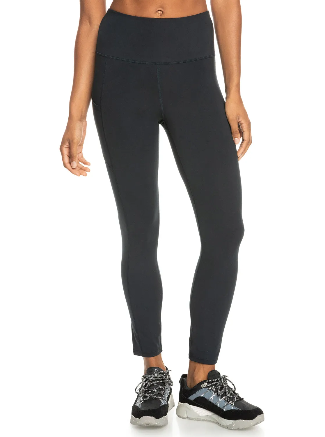 Heart Into It Technical Leggings - Anthracite