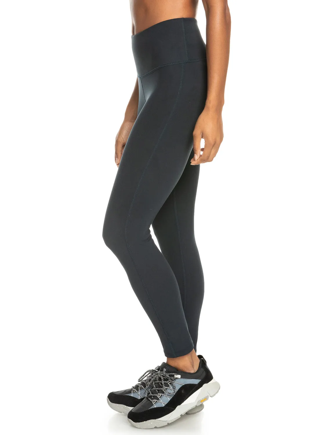 Heart Into It Technical Leggings - Anthracite