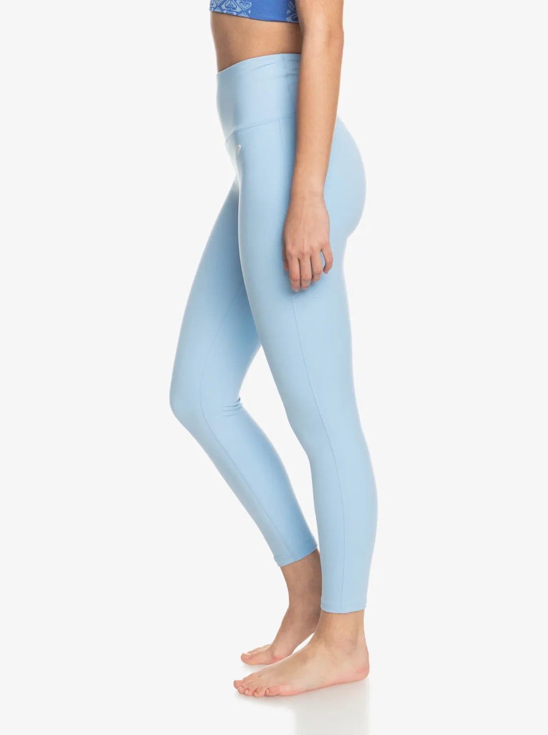 Heart Into It Technical Leggings - Bel Air Blue