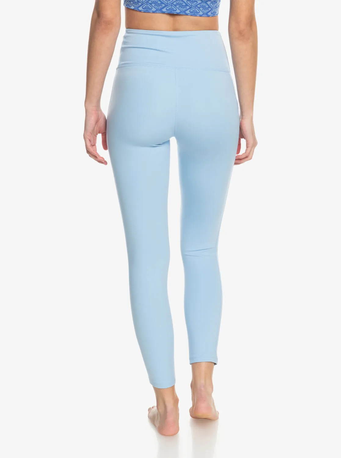 Heart Into It Technical Leggings - Bel Air Blue