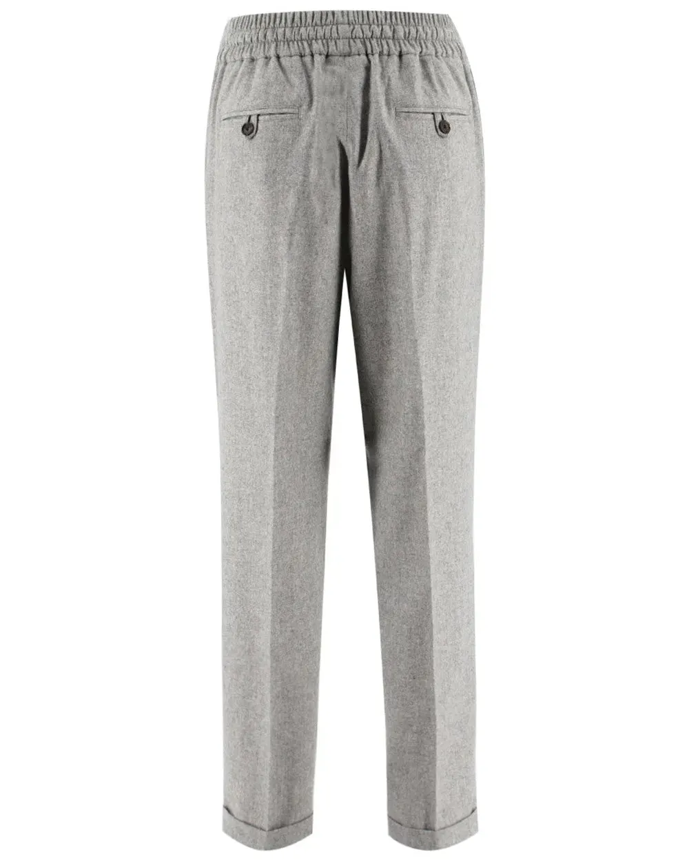 Heather Grey Drawstring Trouser