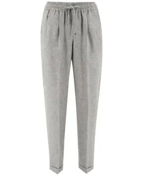 Heather Grey Drawstring Trouser