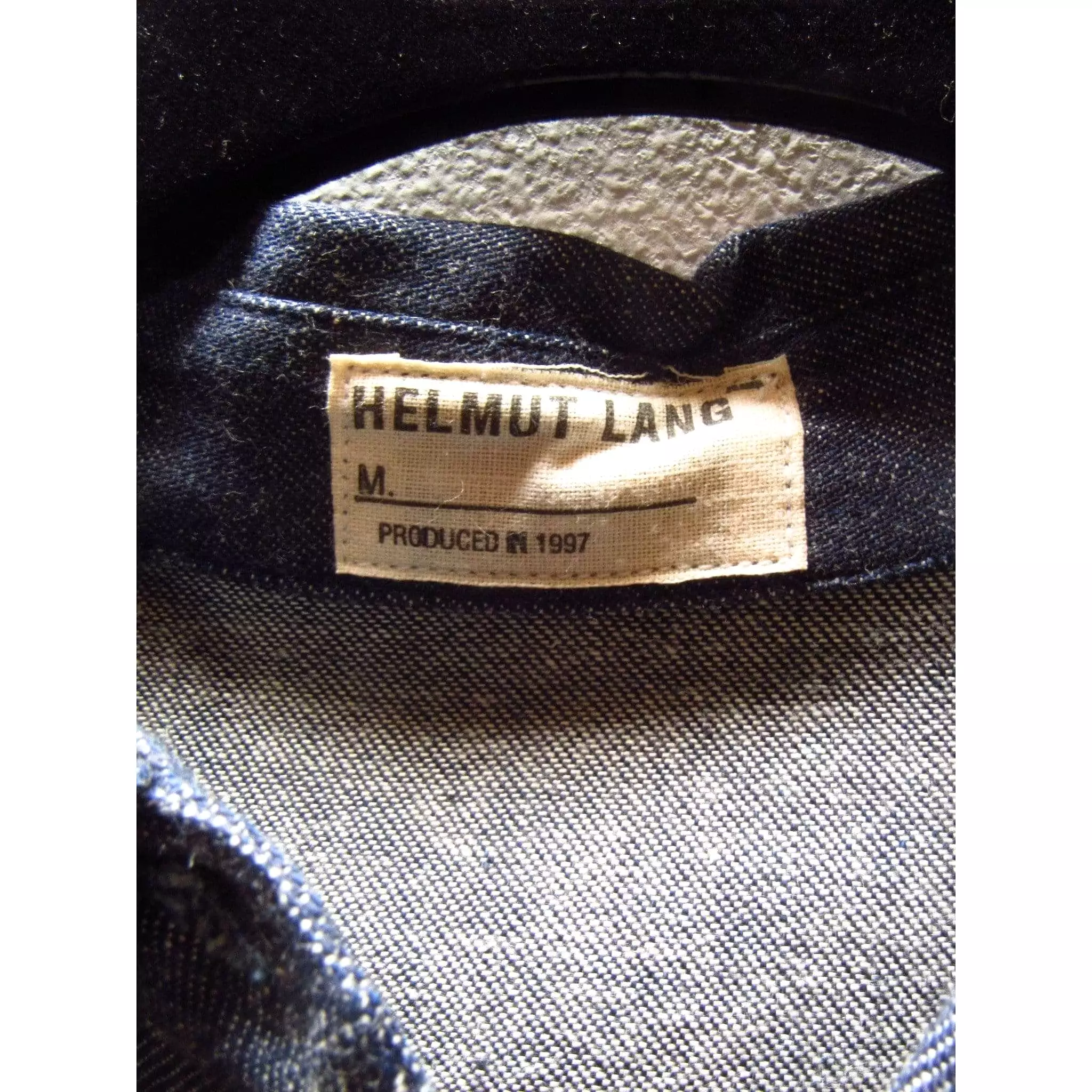 Helmut Lang Raw Denim Shirt