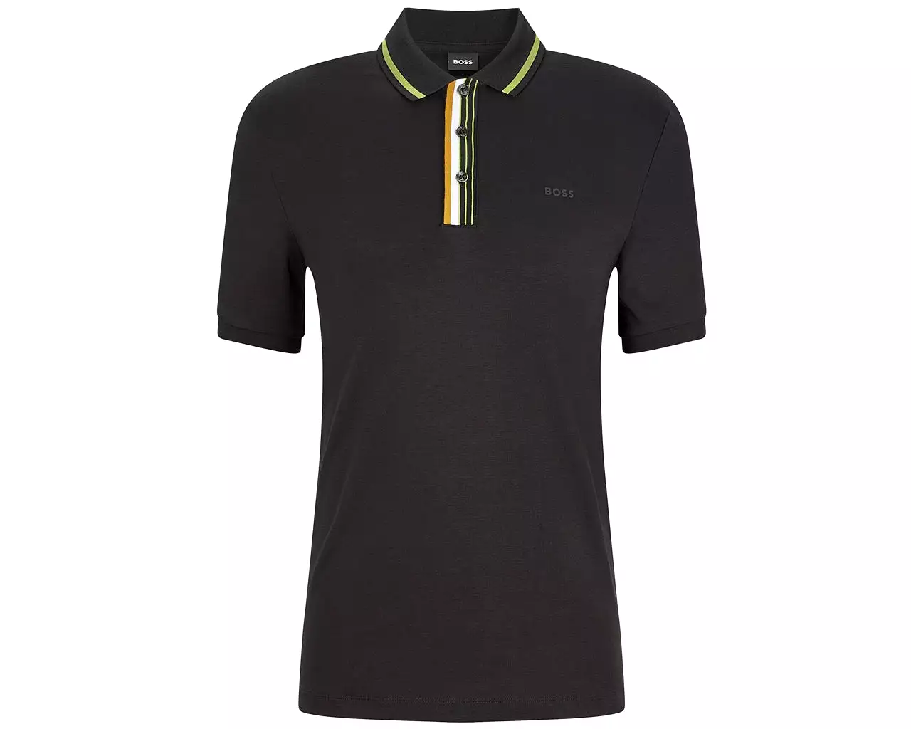 Hugo Boss 50471703 Parlay 157 Regular Fit Polo Shirt Black