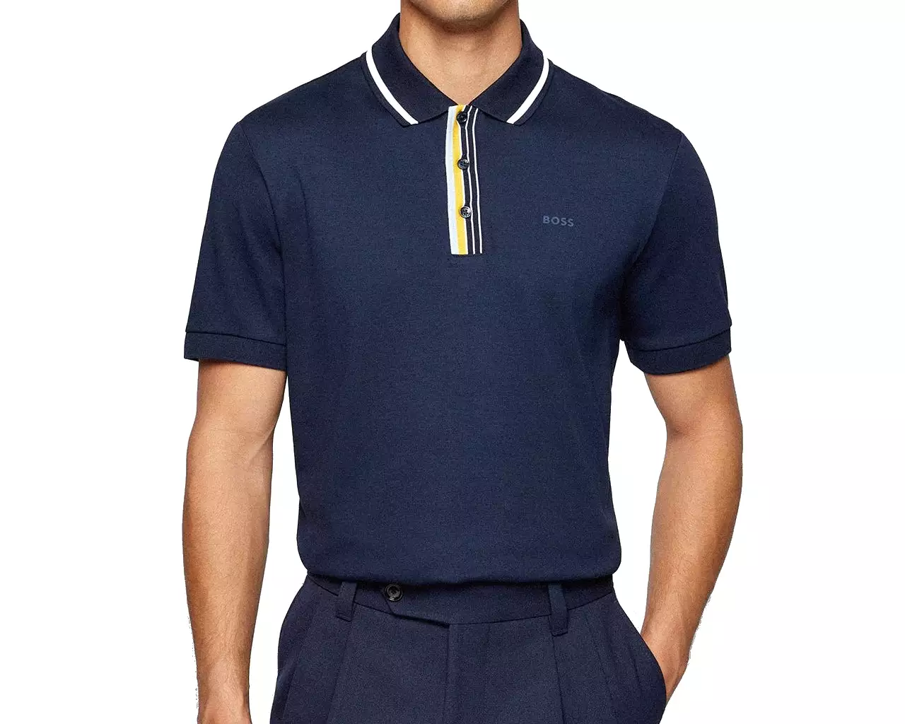 Hugo Boss 50471703 Parlay 157 Regular Fit Polo Shirt Blue