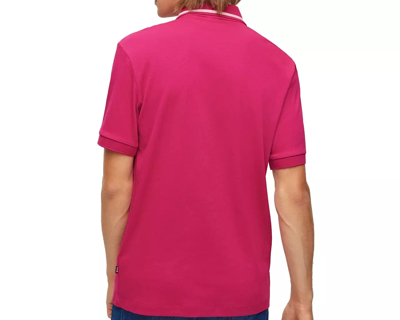 Hugo Boss 50471703 Parlay 157 Regular Fit Polo Shirt Pink