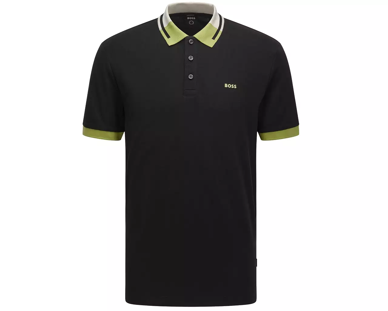 Hugo Boss 50472032 Parlay 159 Regular Fit Polo Shirt Black