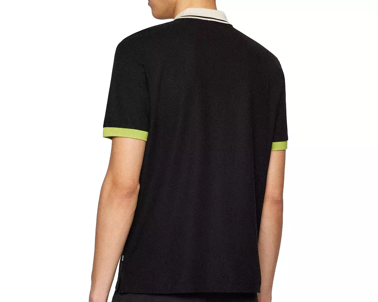 Hugo Boss 50472032 Parlay 159 Regular Fit Polo Shirt Black