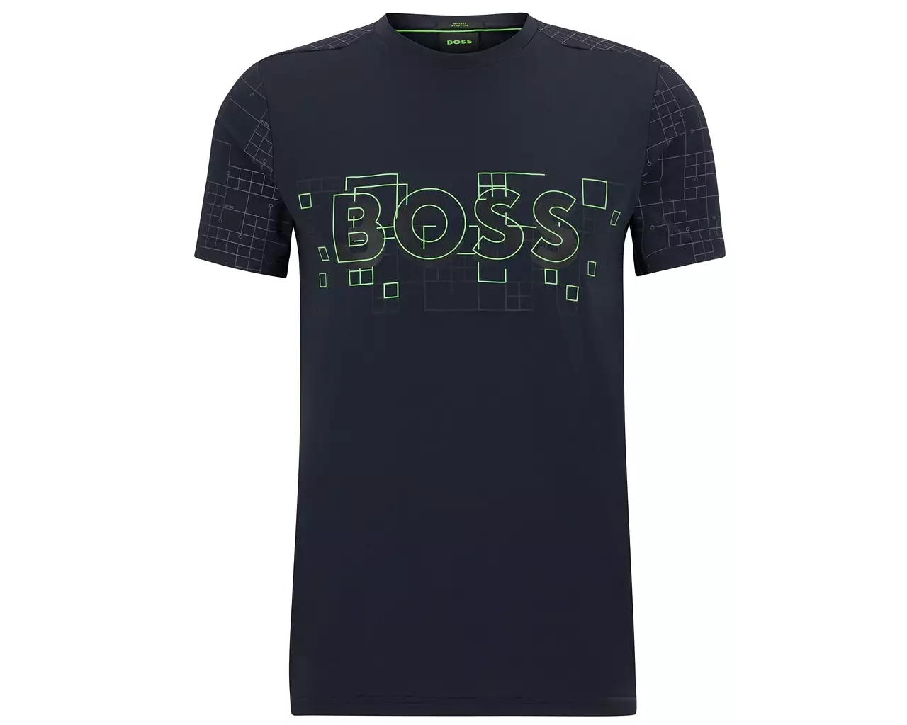 Hugo Boss 50477170 Tee Active Crew Neck T-Shirt Navy