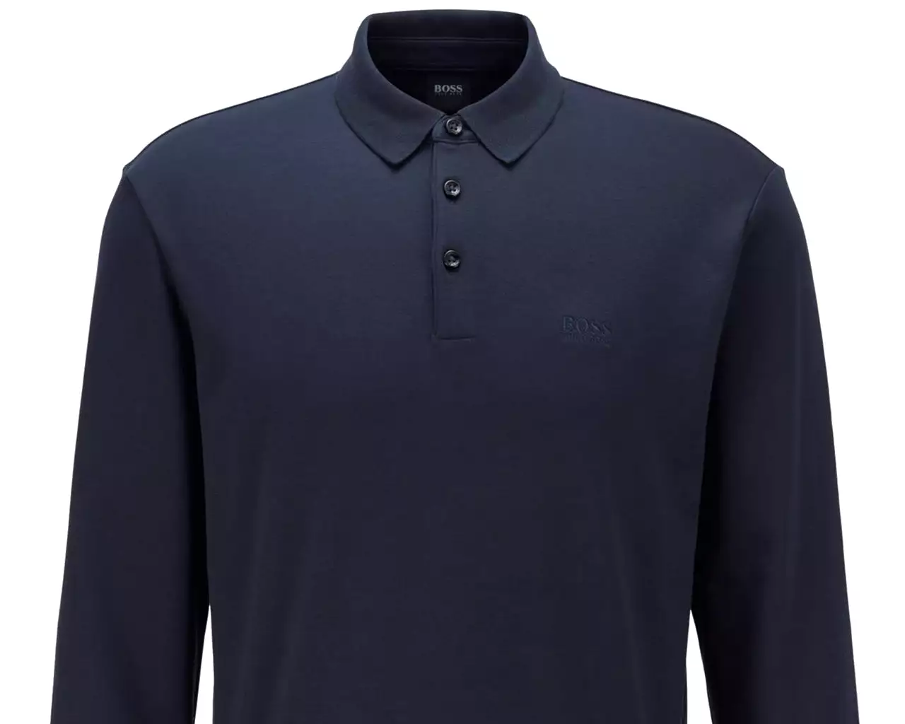 Hugo Boss Pado 11 50391826 402 Long Sleeves Polo Shirt Blue