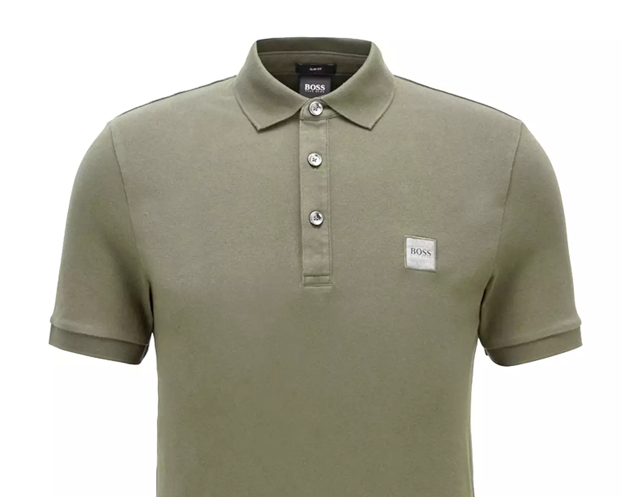 Hugo Boss Passenger 50378334 250 Slim Fit Polo Shirt Green