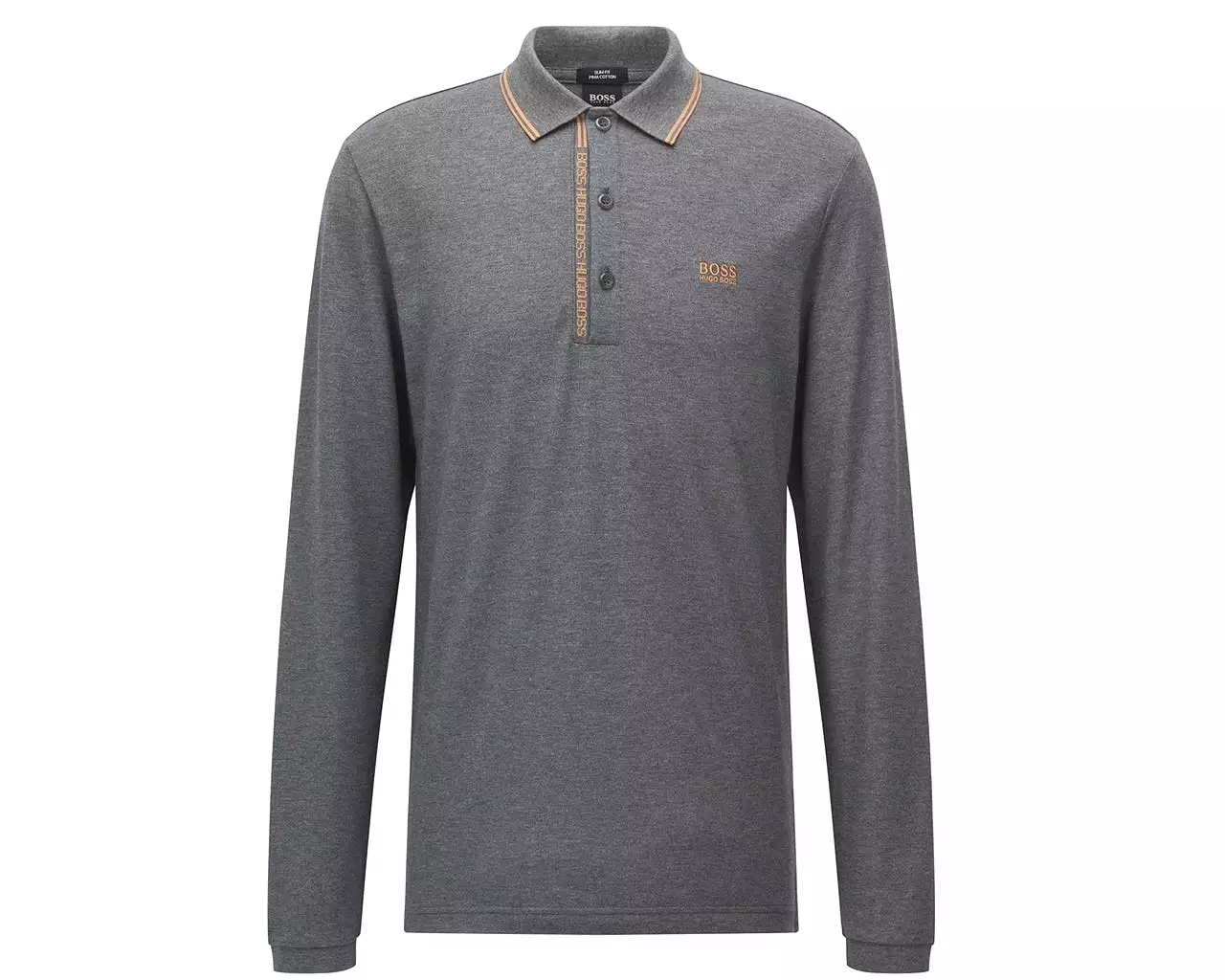 Hugo Boss Pleesy 4 50455784 031 Slim Fit Polo Shirt Grey