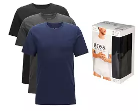 Hugo Boss RN 3 Piece 50325887 497 Crew Neck T-Shirt