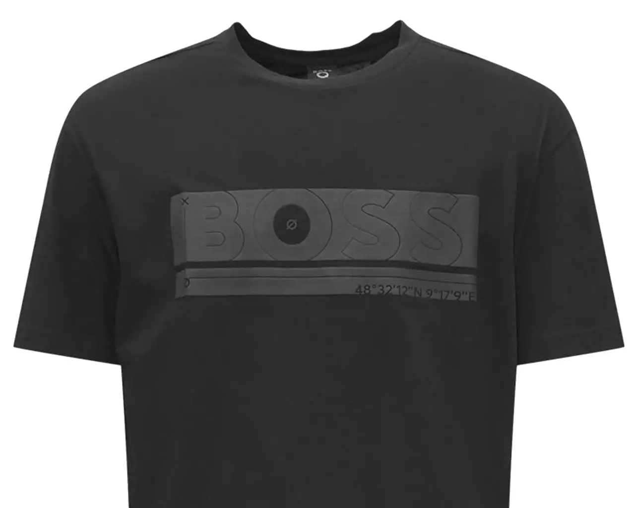 Hugo Boss Tee 3 50472561 001 Crew Neck Shirt Black