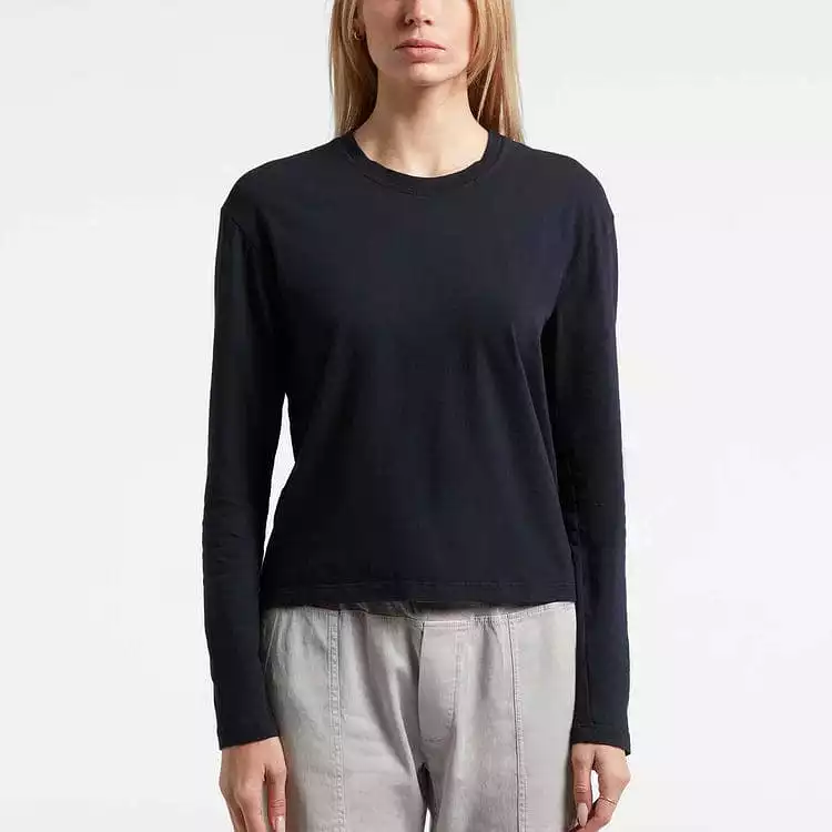 James Perse Boxy Long Sleeve Tee