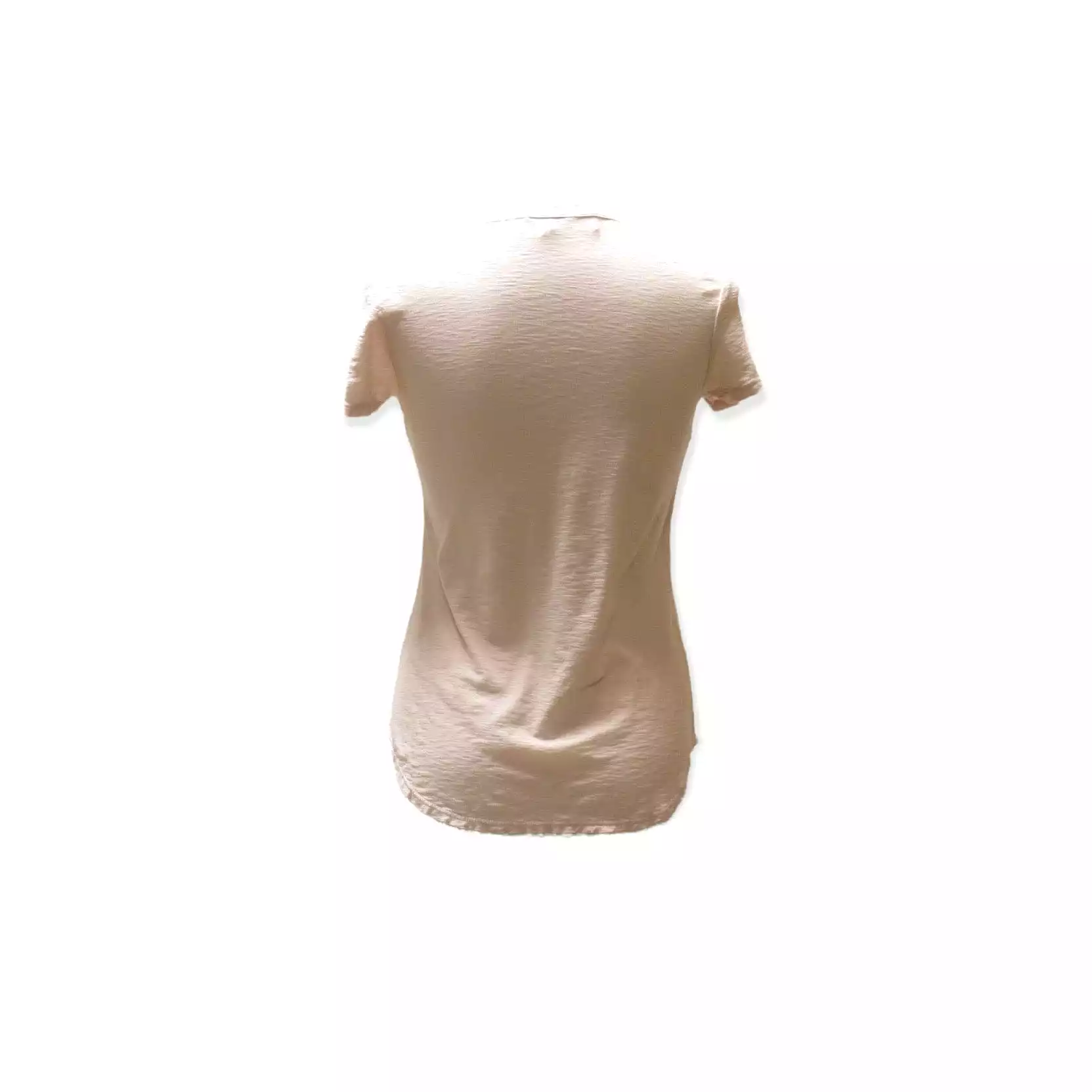 James Perse Sheer Slub Crew Neck Tee